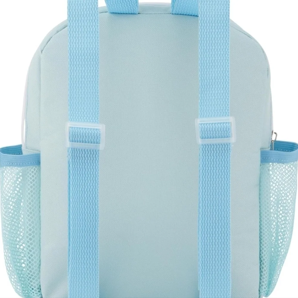 Blue Kids Backpack with Cartoon Design